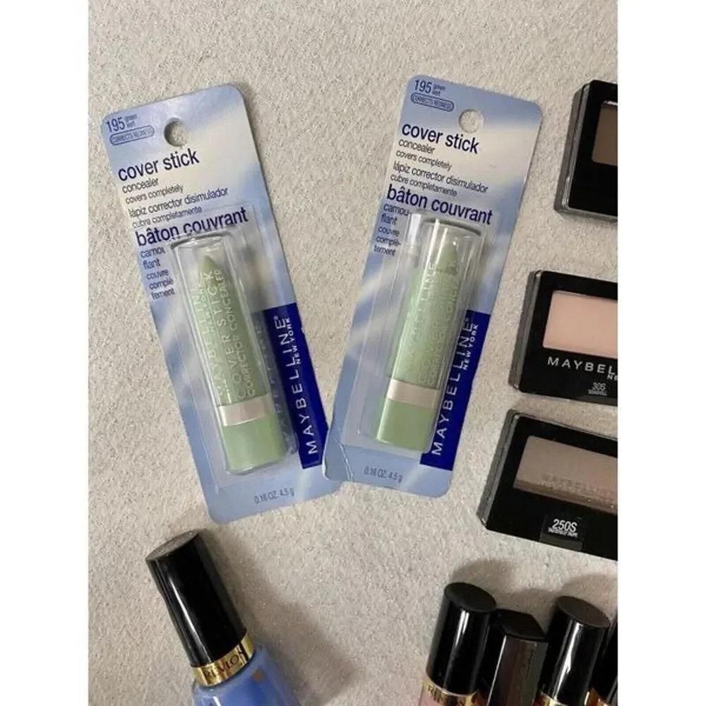 Lot Of Brand New Sealed Maybelline And Revlon Makeup